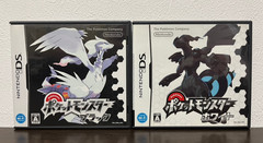 Pocket Monsters Pokemon White & Black set Nintendo DS NDS Japanese Discount