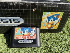 Sega Genesis Console Model 1601 Sonic The Hedgehog Bundle System Completed Boxed