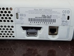 Microsoft Xbox 360 Bundle White 60GB Console W/2 Controllers & All Cords – Works