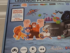 AtGames Legends Flashback HDMI Console Built-in Games with 2 Controllers