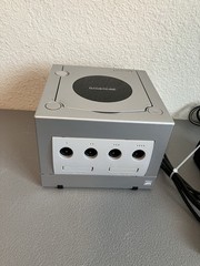Nintendo GameCube Console Platinum DOL-101 – Bundle 3 Games 2 Controllers Tested