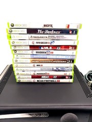 Microsoft Xbox 360 Elite 120GB Console – Black W/ 13 Games – TESTED & WORKING