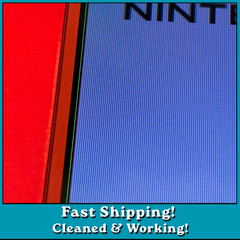 Nintendo DSi XL 25th Anniversary Super Mario Red Handheld UTL-001 Tested W Game!
