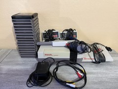Nintendo NES Gray Console Bundle W/ Controllers, Zapper And Games Tested-working