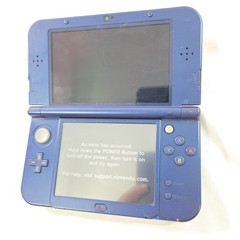 Nintendo 3DS XL Galaxy Edition Handheld System FOR PARTS OR REPAIR ONLY READ
