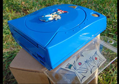 💙 SEGA Dreamcast HKT-3020 Home Console 💙 Edition🌟💙 GOLD/BLUE