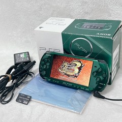 Near Mint Sony PSP-3000 Console Green Rare Color Region free Tested