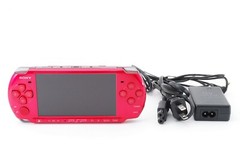Sony PSP 3000 Launch Edition Radiant Red Handheld System Console [Excellent]