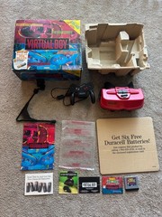 Nintendo Virtual Boy video game system console CIB complete w/ Mario Tennis, +++