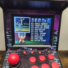 Retro Mini Arcade Machine ARCTIC WOLF Handheld 156 Classic VideoGames W-Battery