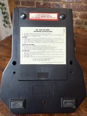 Used 1981 COLECO MIDWAY No. 2390 PAC-MAN Instruction Booklet & Power Cord!