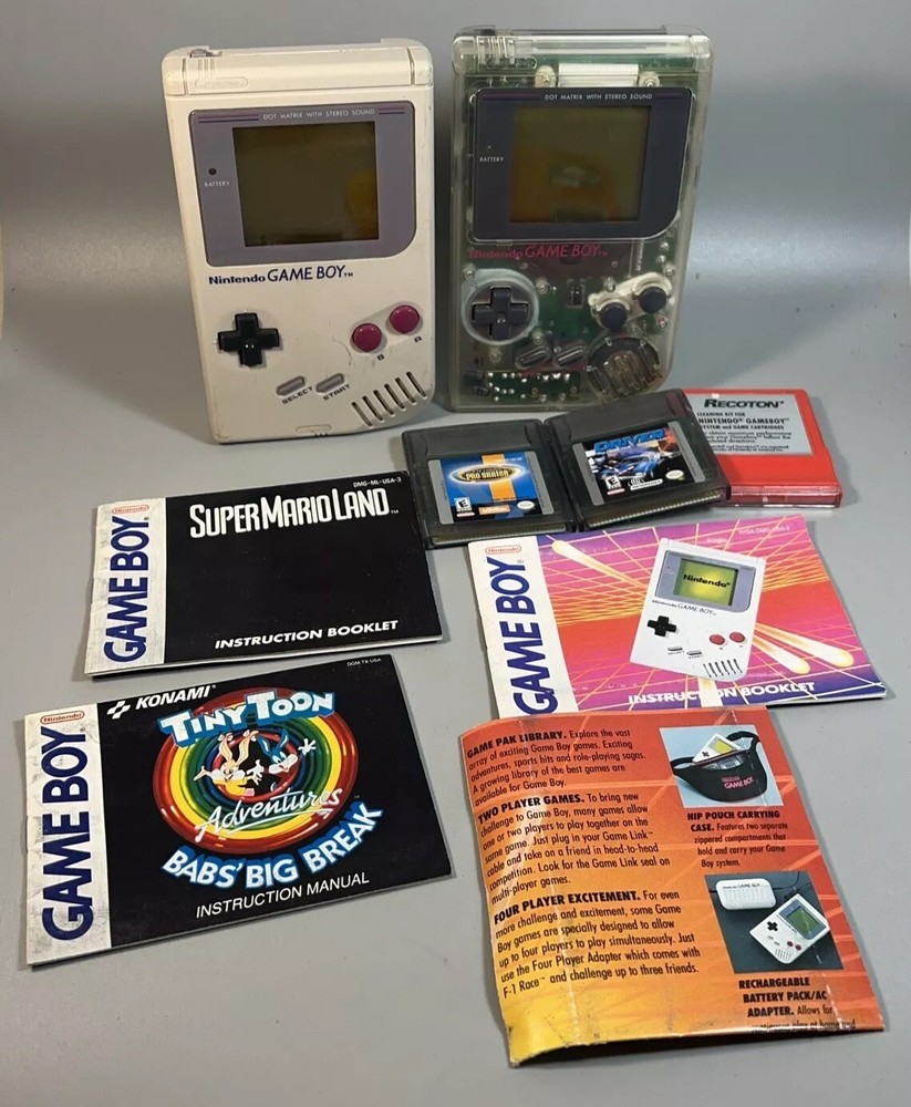 OEM Authentic Original Game Boy DMG-01 Console Handheld – TESTED + Works!