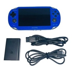 PS Vita Sapphire Blue PCH-1000 ZA04 Console | 8GB Memory Card | Excellent Condit