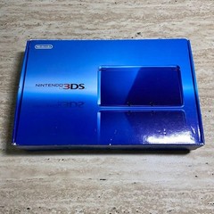 Nintendo 3DS Cobalt Blue Complete in Box CIB Excellent Condition 6982