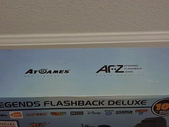 AtGames Legends Flashback HDMI Console Built-in Games with 2 Controllers