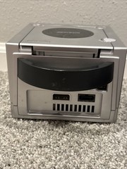 Nintendo GameCube Console Bundle (Platinum Silver) w/ Controller + Cords DOL-001