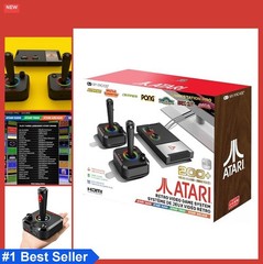 Retro Video Game Console 200 Built In Games Wireless Joysticks HDMI TV RGB LED