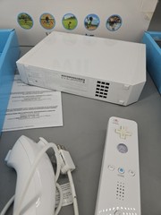 Nintendo Wii RVL-001 Console In Box W/ Wii Sports Tested Clean Retro Gaming