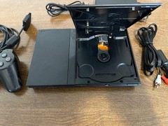 Sony PlayStation 2 Slim Console SCPH-75001 w/Controller (TESTED/ NEW LASER)