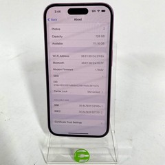 T-Mobile Apple iPhone 16 128GB Pink MYAR3LL/A