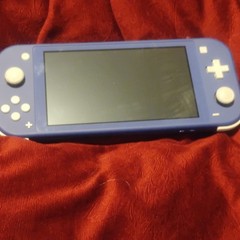 Nintendo Switch Lite Blue Handheld System, Wi‑Fi Capability, Headphone Jack