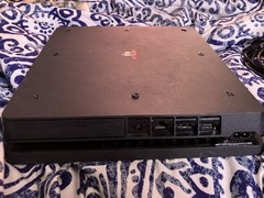 PlayStation 4 Slim Console with Controller, Power, controller, and hdmi cords