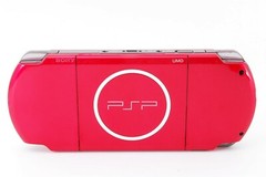 Sony PSP 3000 Launch Edition Radiant Red Handheld System Console [Excellent]