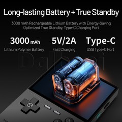 TrimUI Brick Red Open Source Handheld Game Console with 64GB