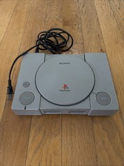 Sony PlayStation 1 Gray Video Game Console Console Only Tested And Works