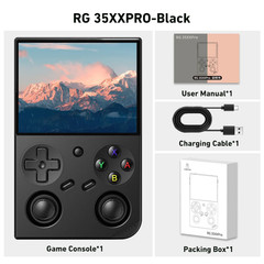 RG 35XXPRO 64 Bit Handheld Game Players 3.5” IPS Screen Linux System Video Game
