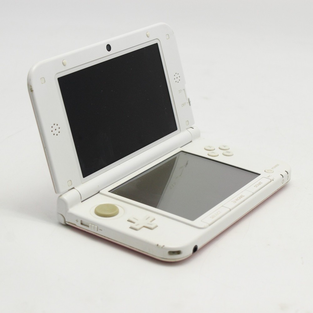Nintendo 3DS LL Handheld Video Game Console in White & Pink SPR-001(JPN)