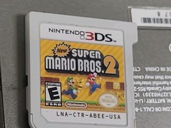 NINTENDO 3DS With SUPER MARIO BROS 2 and CHARGER & FANNY BAG