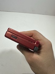 Nintendo Game Boy Advance SP Handheld Game Console Only AGS-001 Flame Red
