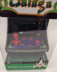 My Arcade Galaga Micro Player Retro Handheld Mini Arcade Game NEW SEALED