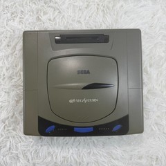 Sega Saturn HST-3210 Console sytem gray Japanese version *TESTED & WORKING*