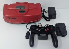 Nintendo Virtual Boy Console – Working w/ Left Lens Issue – For Parts Or Repair