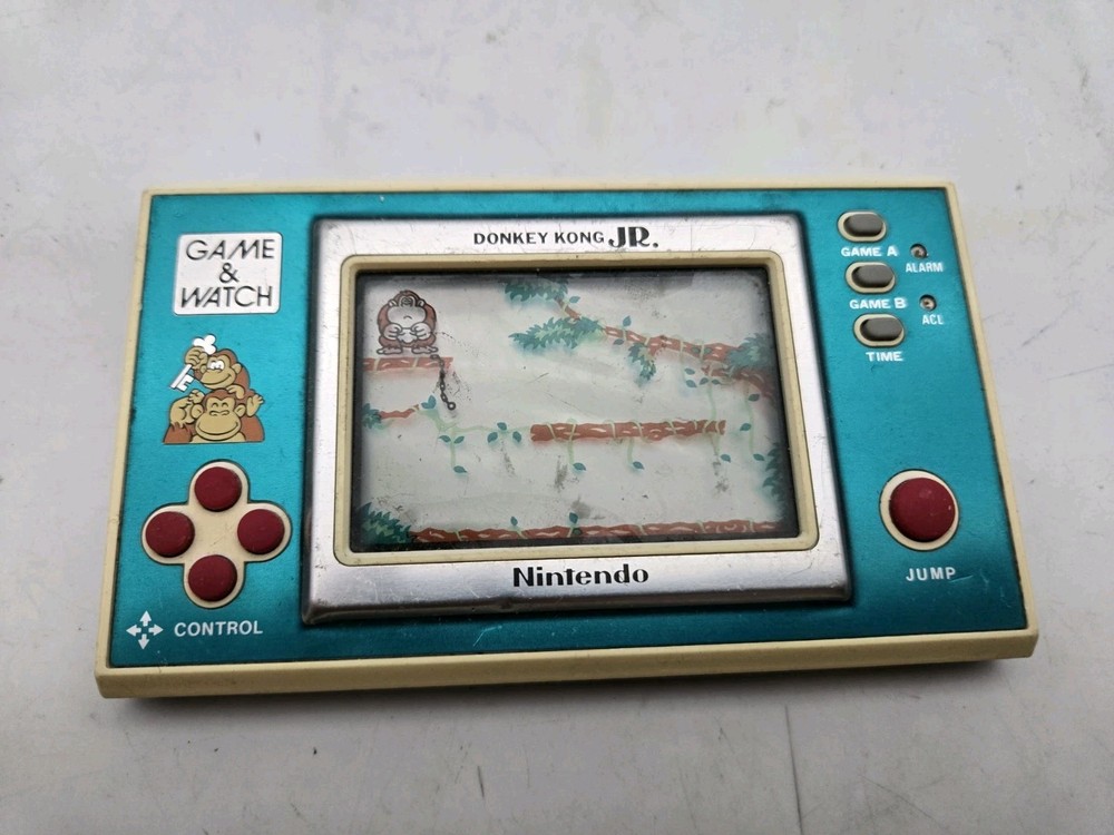 READ! Nintendo Game & Watch Donkey Kong Jr Handheld Console 1982 DJ-101 Japan