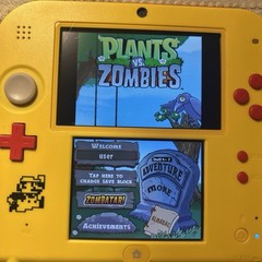 Nintendo 2DS Super Mario Maker for Bundle With Games Plants Vs Zombies