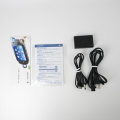 【Very Good】Sony PS Vita PCH-1000 Crystal Black Wi-Fi Model Console #DEN0322/07