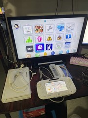 Nintendo Wii U (8 GB, WUP-001) White Console – w/ Gamepad, Tested & Customized