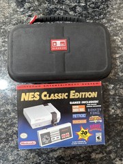 NES Mini Classic Edition Console With 8bitdo wireless controller And Travel Case