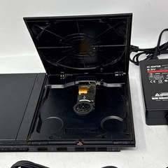 Tested Works Sony PlayStation 2 PS2 Slim Console SCPH-75001 + Power, AV Cables