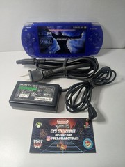 ✅ SONY PSP 1001 USA 💙 BLUE HANDHELD CONSOLE TESTED WORKING