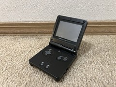 Nintendo Game Boy Advance SP Onyx Black Handheld Console – Turns on – read desc
