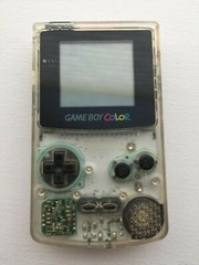 Nintendo Game Boy Color CGB-001 – Clear Skeleton – 100% OEM Tested Works