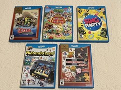 Huge WiiU Console Bundle W/ Gamepad, Controllers, Mario Kart 8 Kit, 16 Games ++