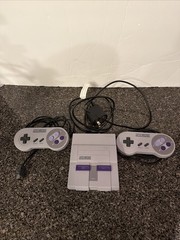 Super Nintendo SNES Classic Edition Console Gaming System CLV-201 Gray Works