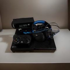 Microsoft Xbox One with Controller Battery Recharge/Headset/HDMI/power.