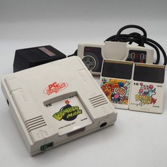 NEC PC Engine Console PI-TG001 w/ Bomberman, ’93 & ’94 Game Bundle Tested NTSC-J