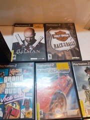 Sony PlayStation 2 Bundle SCPH-30001 With 12 Games Two Remotes 2 Cords WORKING
